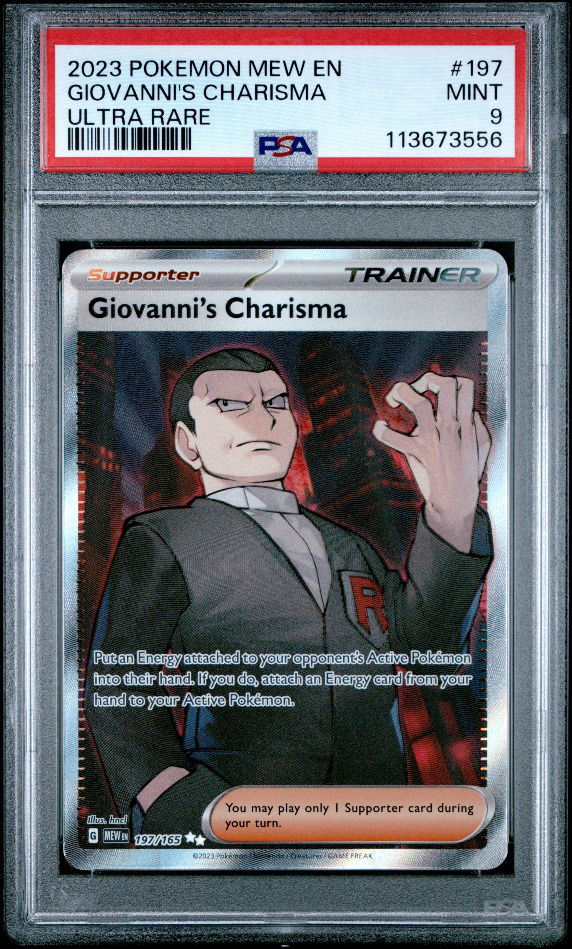 GIOVANNI'S CHARISMA