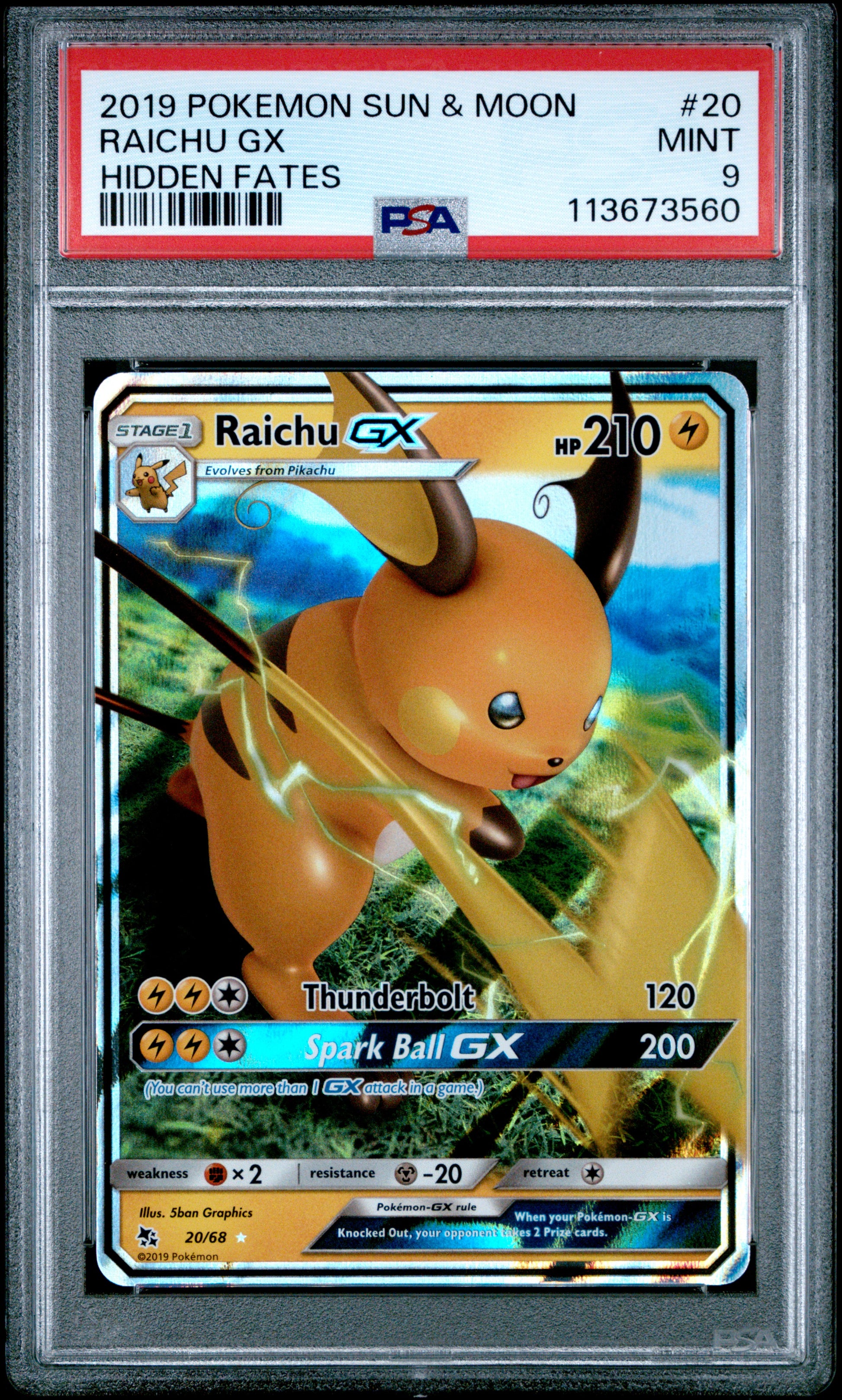 RAICHU GX