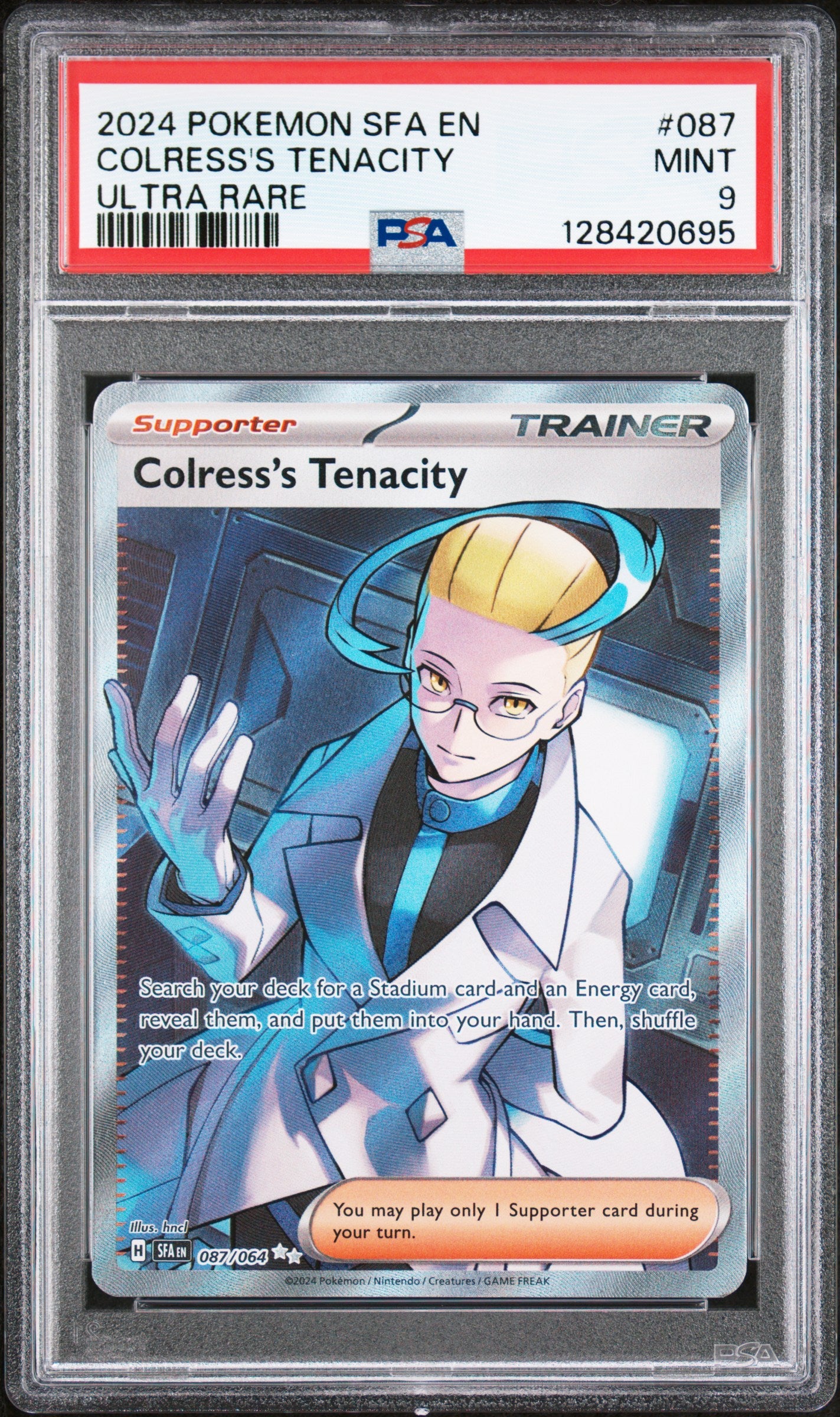 COLRESS'S TENACITY