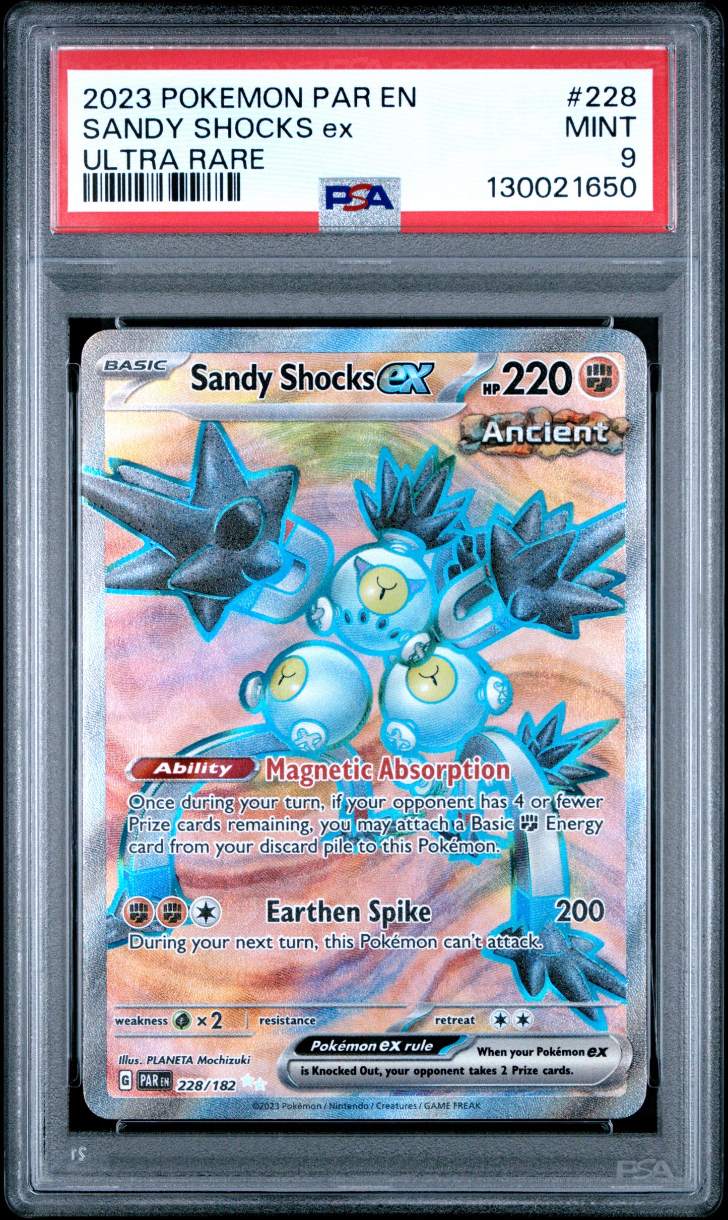SANDY SHOCKS ex