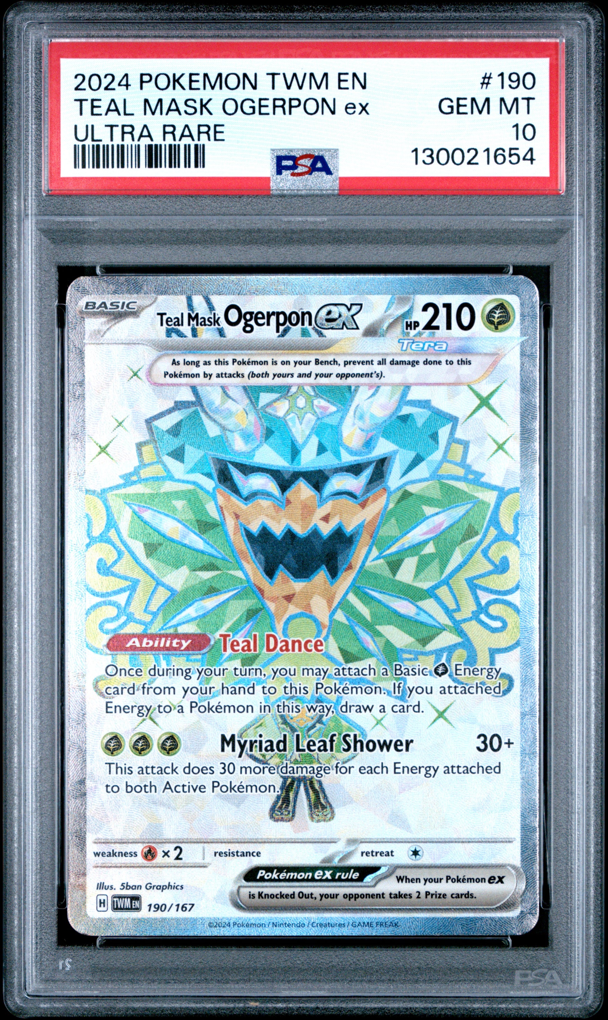 TEAL MASK OGERPON ex