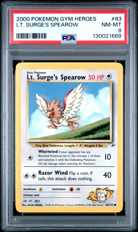 LT. SURGE'S SPEAROW