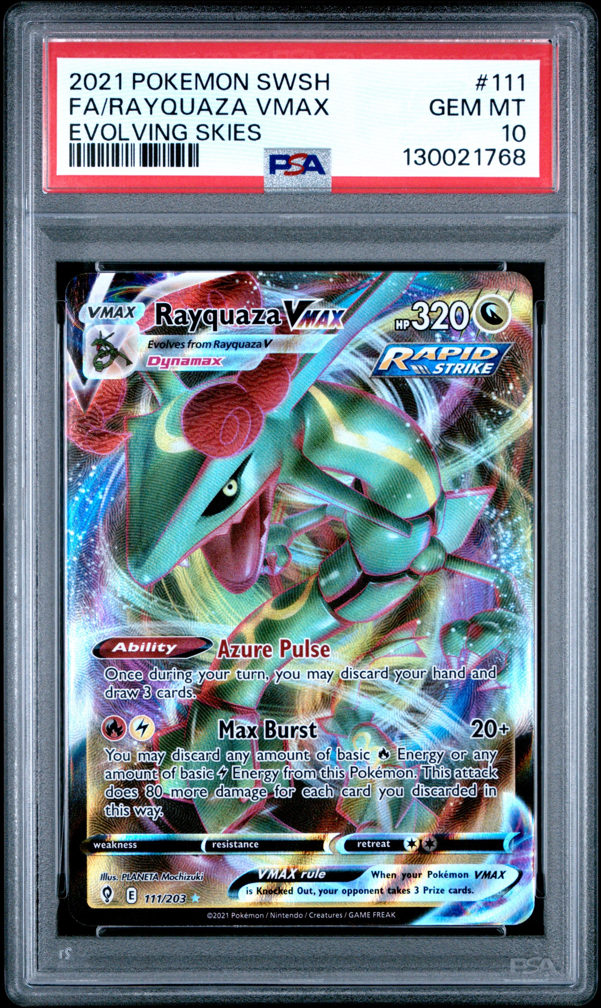 RAYQUAZA VMAX