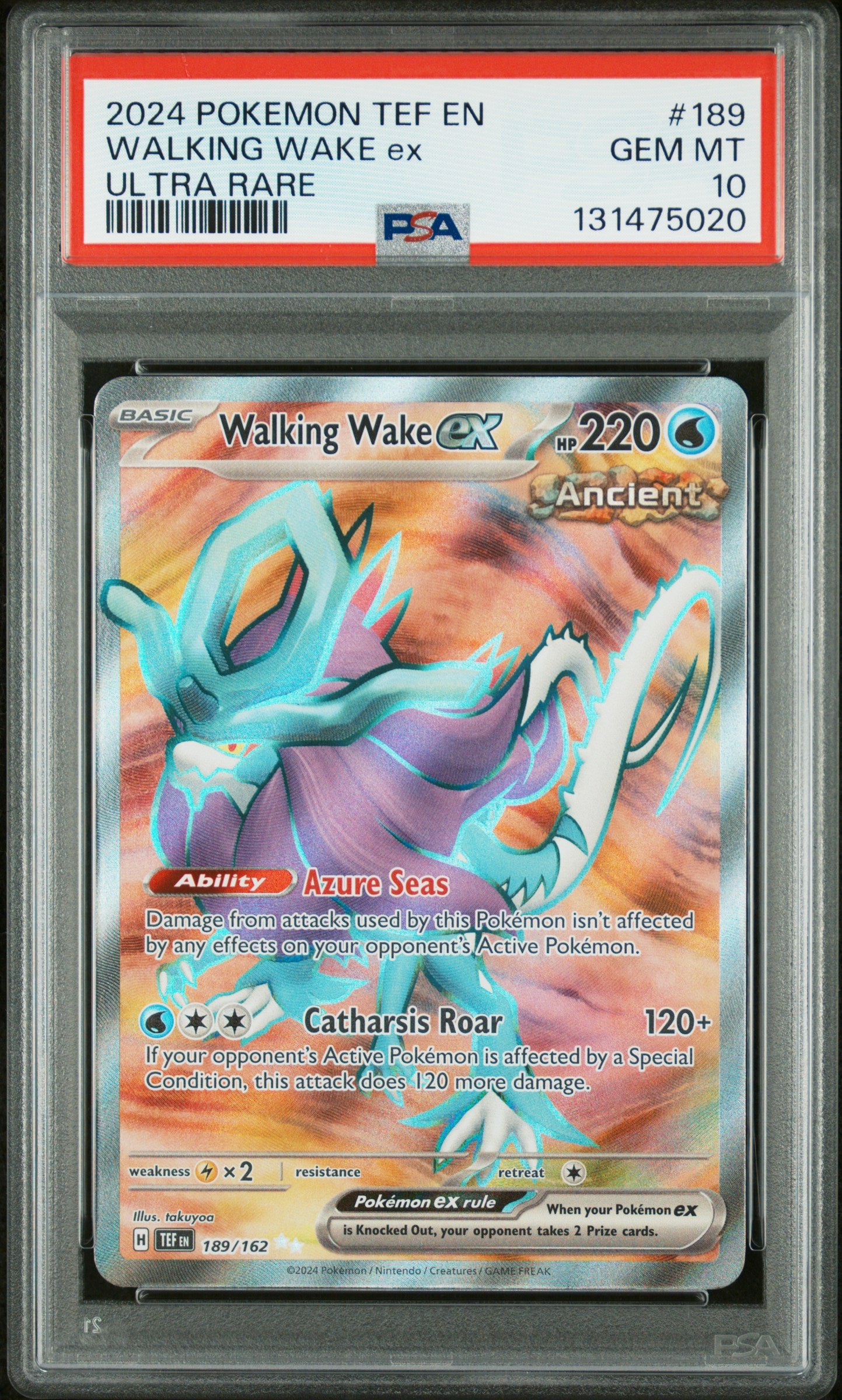 WALKING WAKE ex