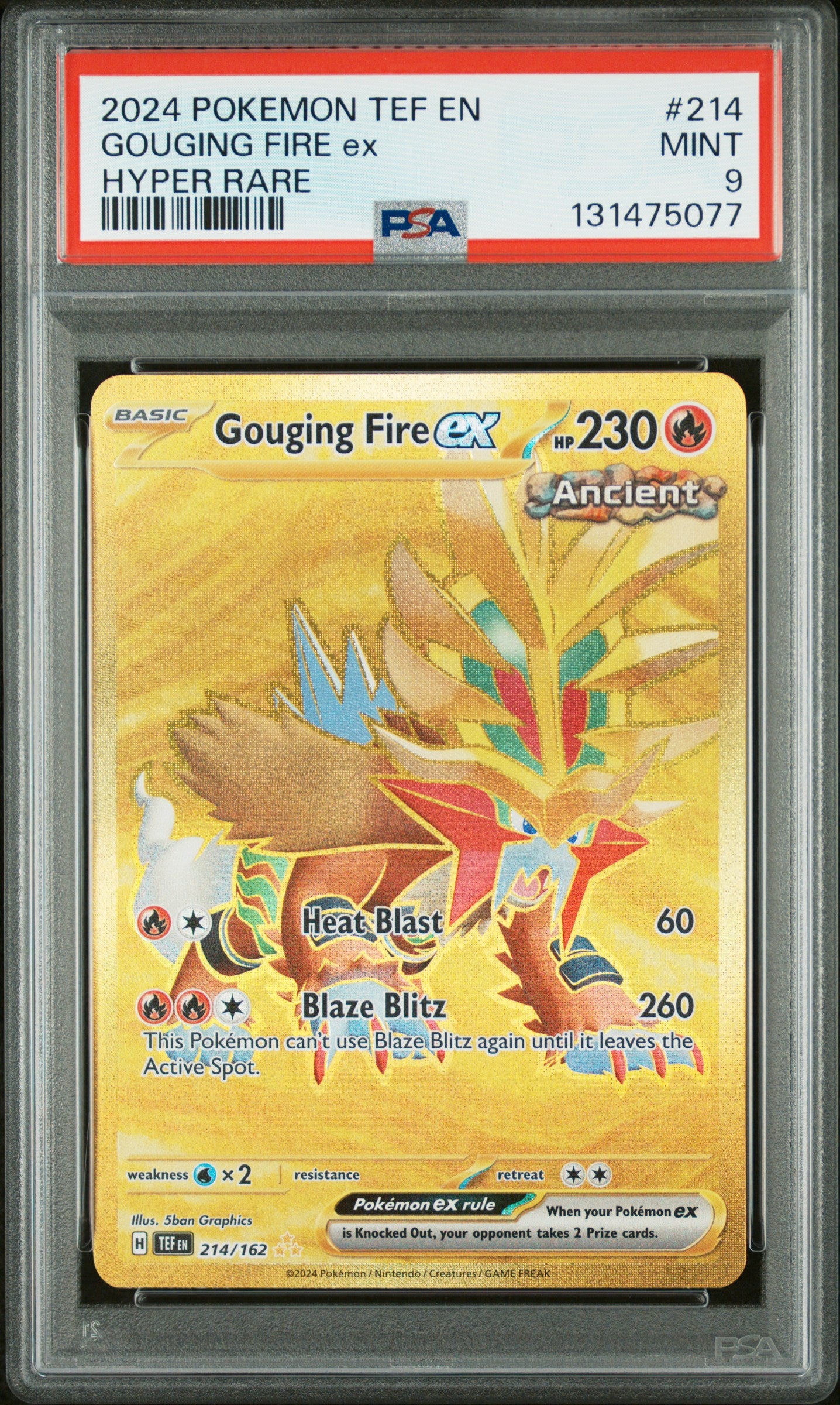GOUGING FIRE ex