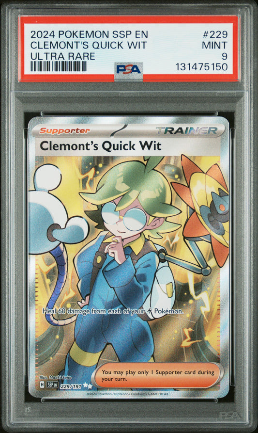 CLEMONT'S QUICK WIT