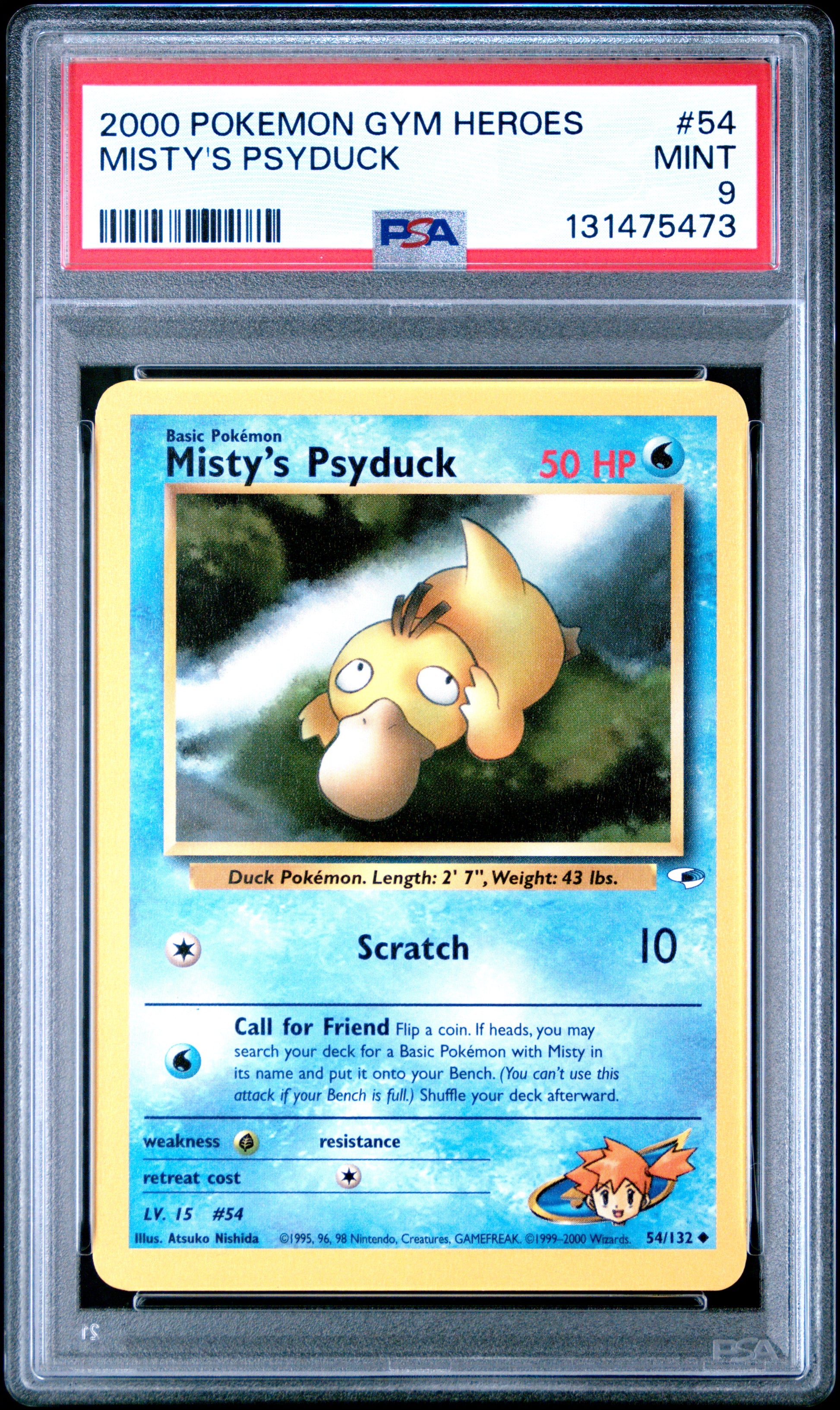 MISTY'S PSYDUCK
