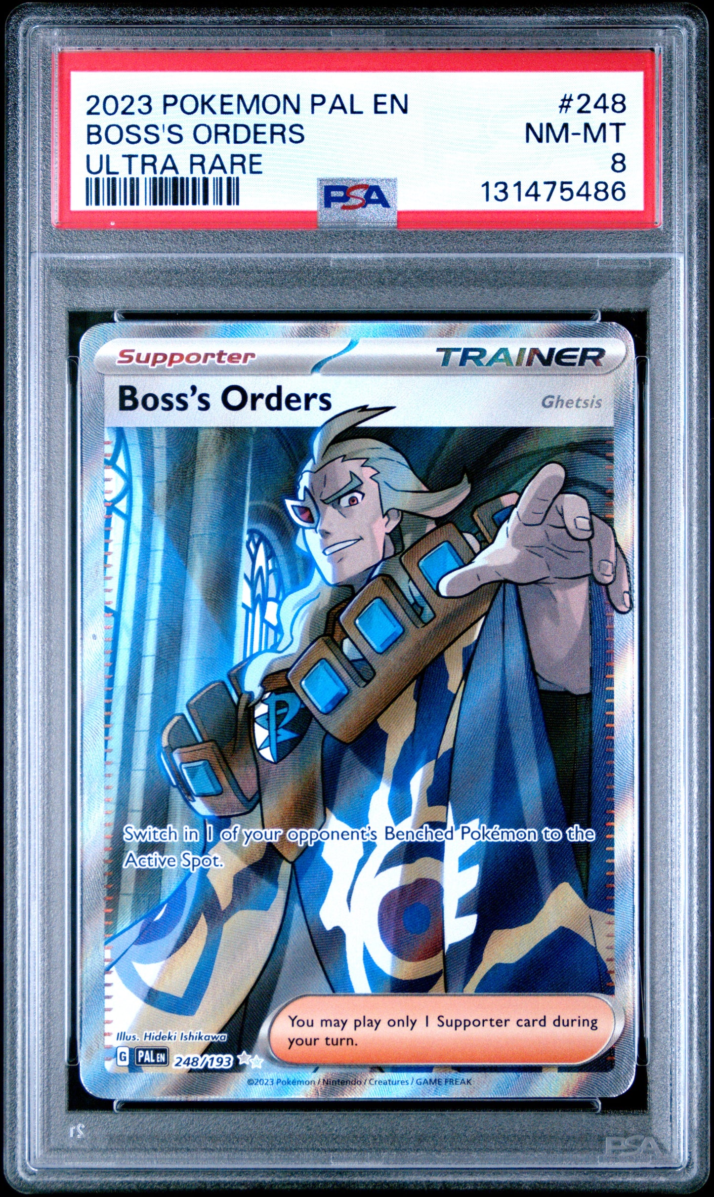 BOSS'S ORDERS