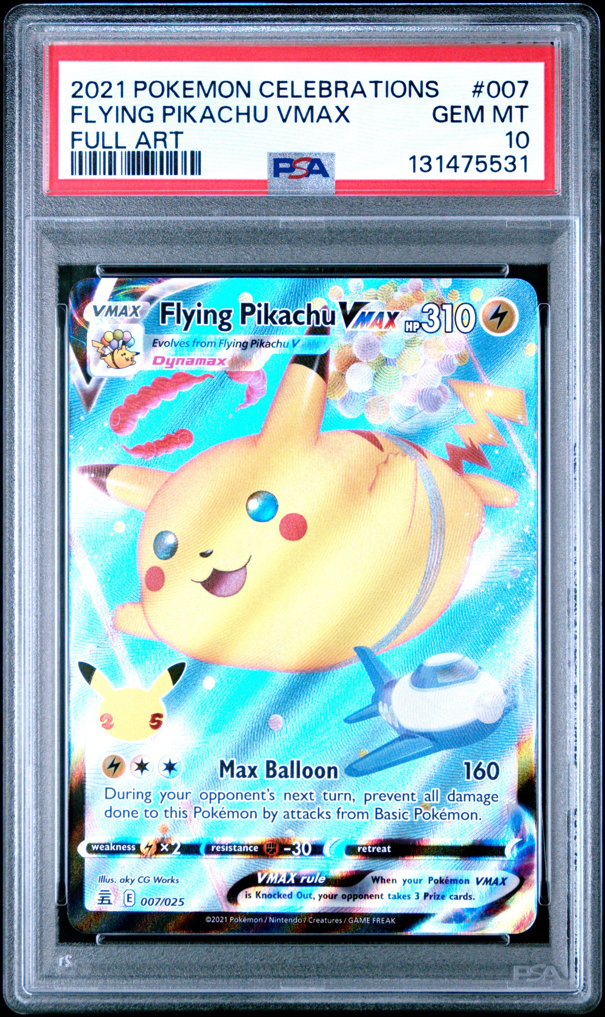 FLYING PIKACHU VMAX