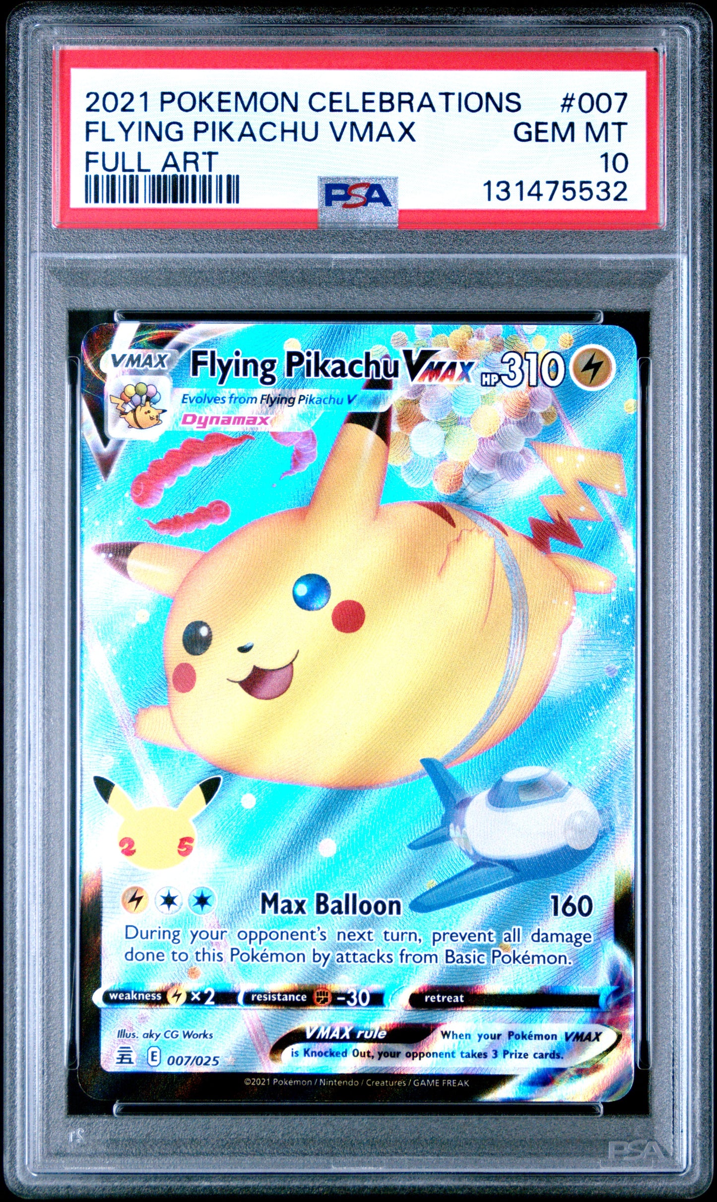 FLYING PIKACHU VMAX