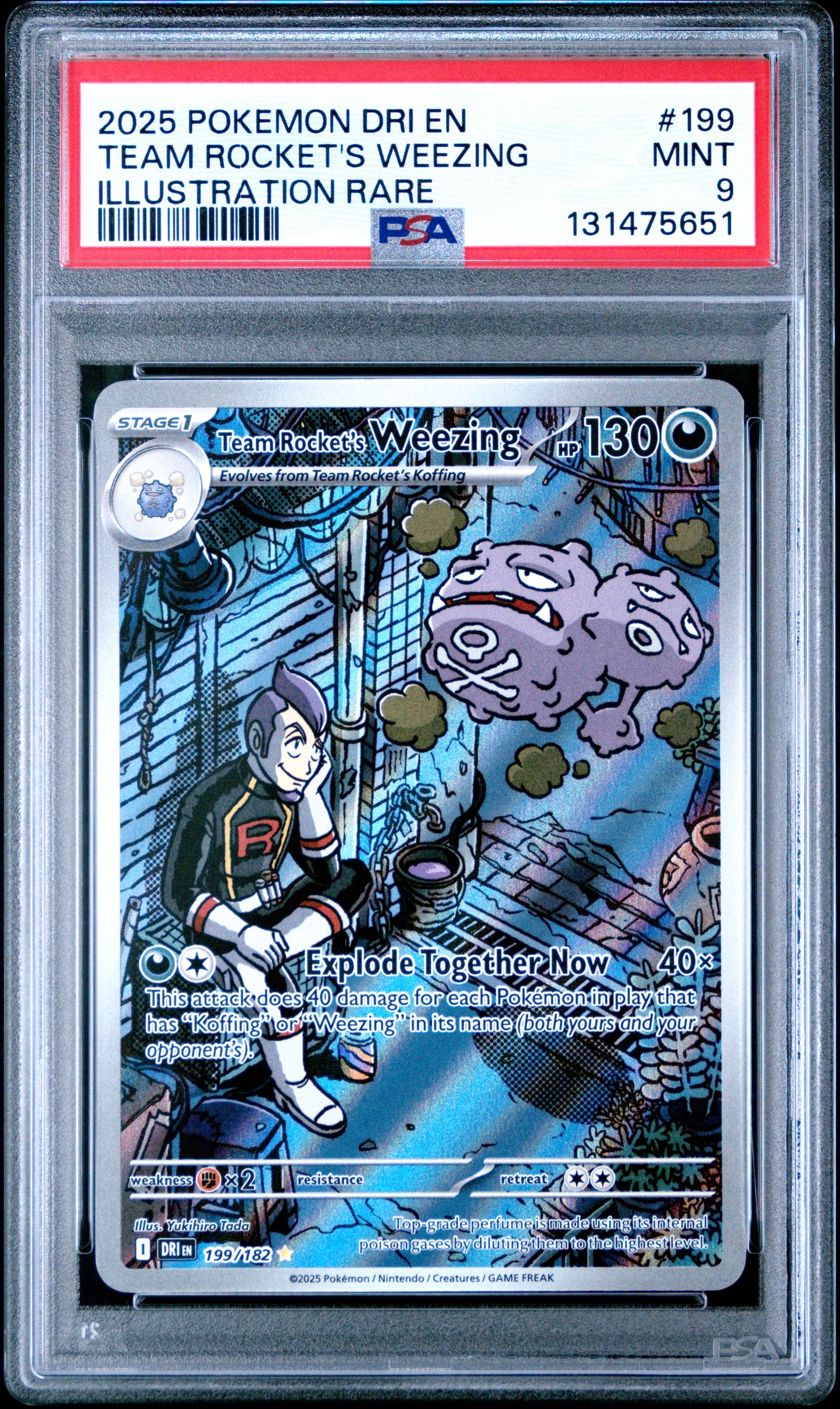 TEAM ROCKET'S WEEZING