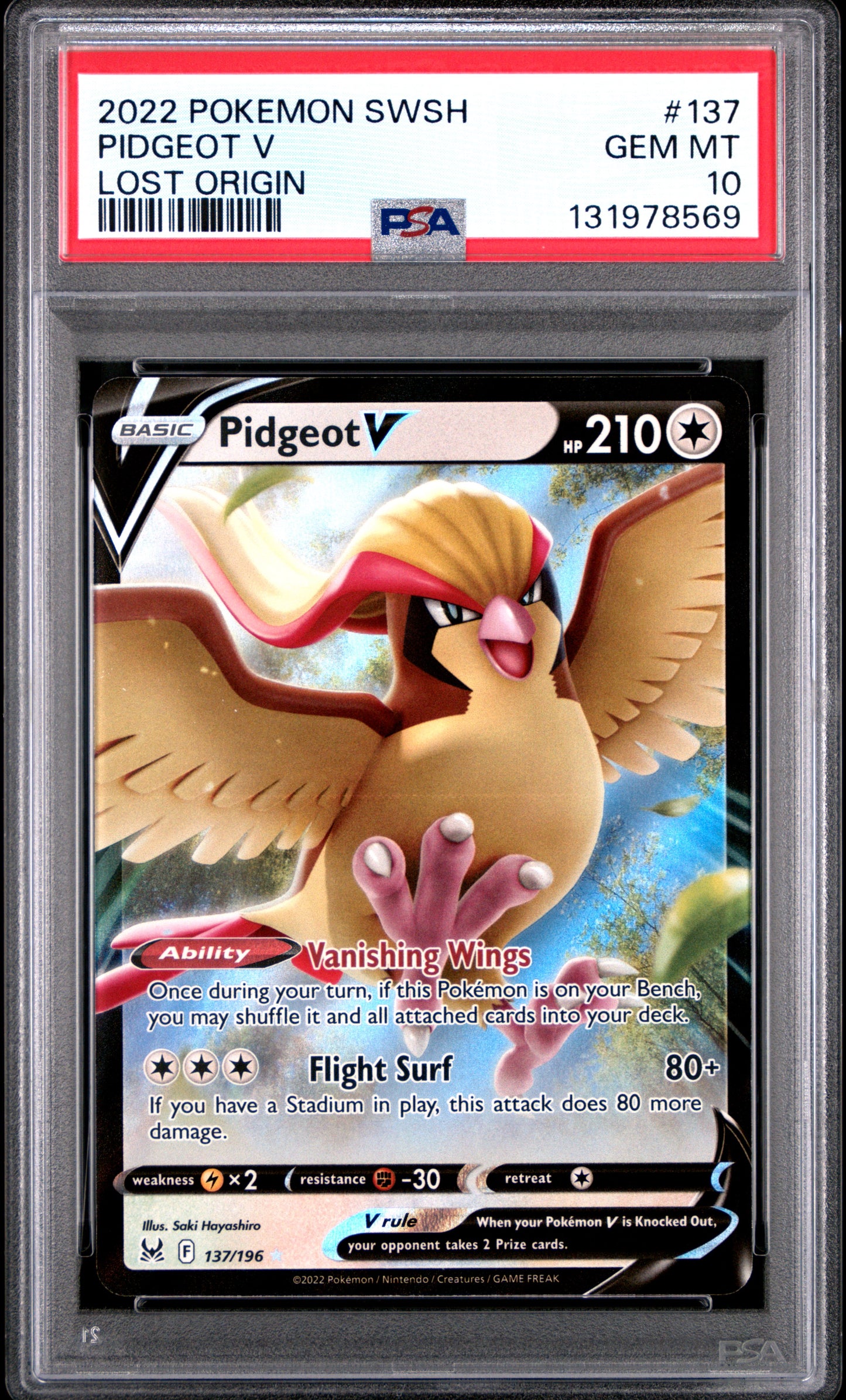 PIDGEOT V