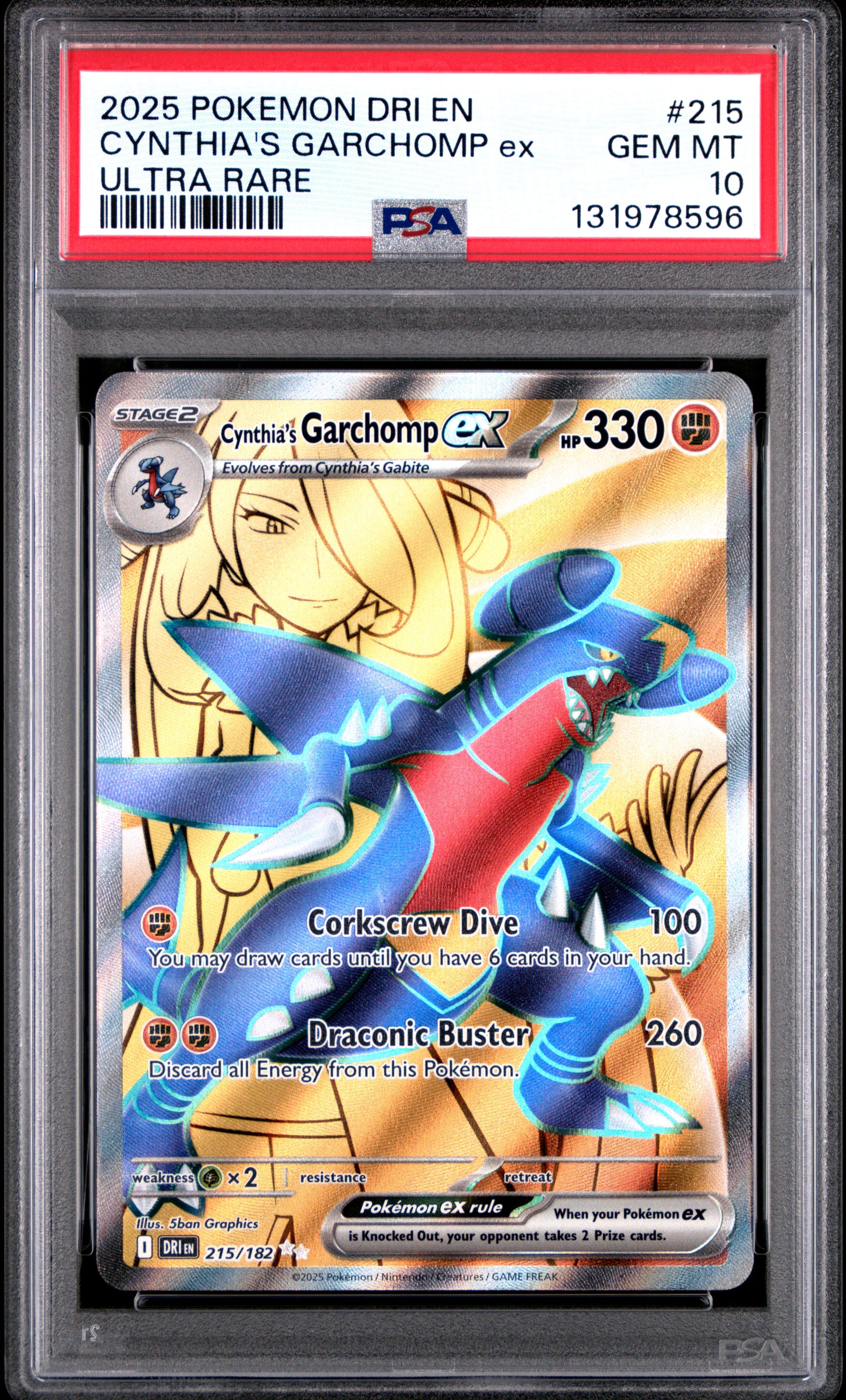 CYNTHIA'S GARCHOMP ex