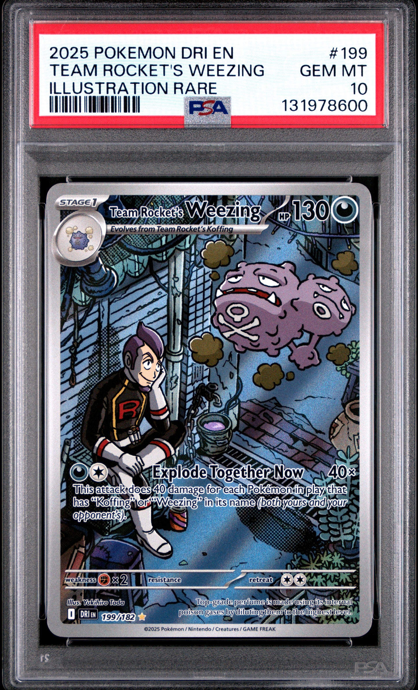 TEAM ROCKET'S WEEZING