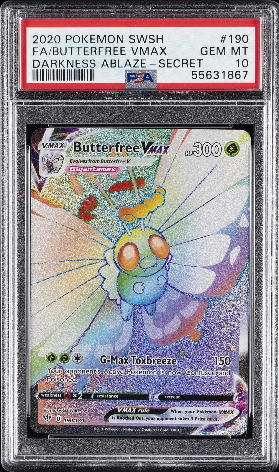 BUTTERFREE VMAX