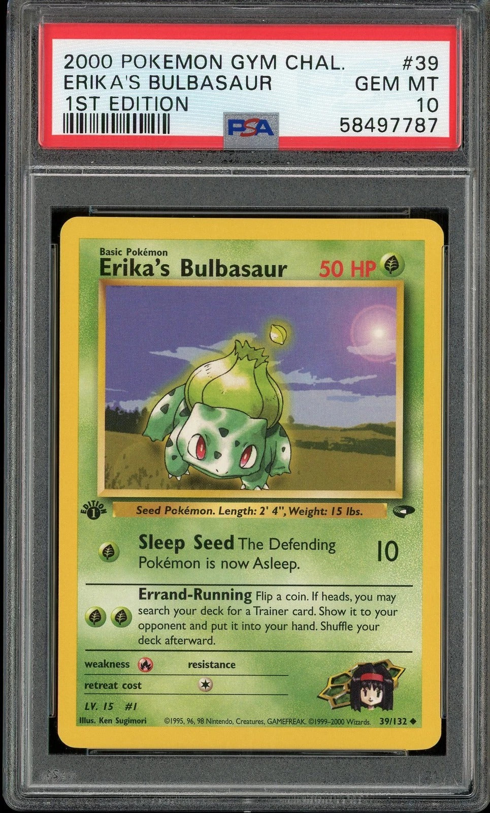 ERIKA'S BULBASAUR