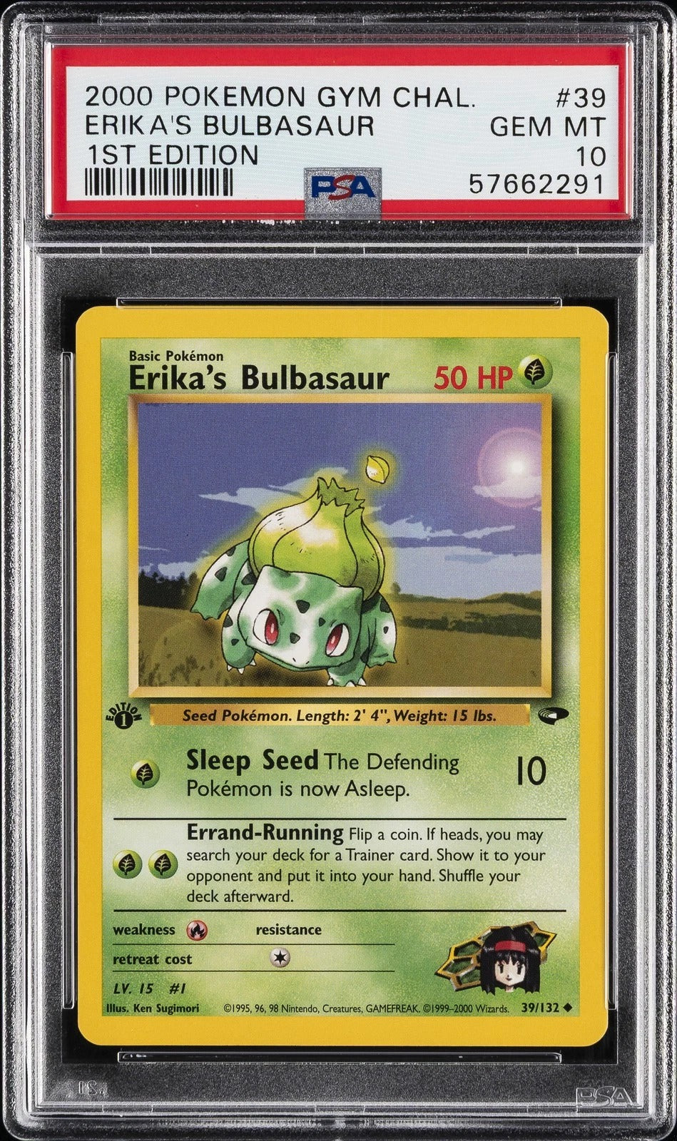 ERIKA'S BULBASAUR