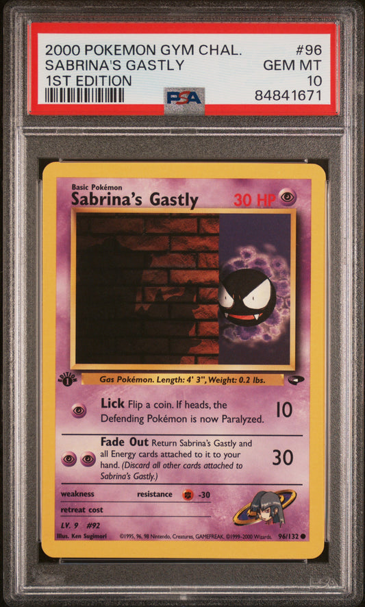 SABRINA'S GASTLY