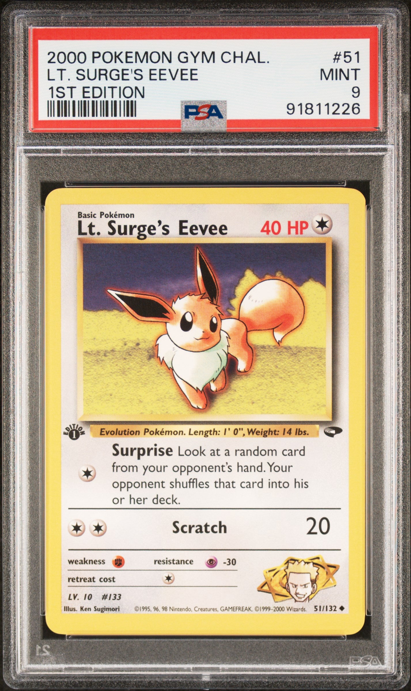 LT. SURGE'S EEVEE