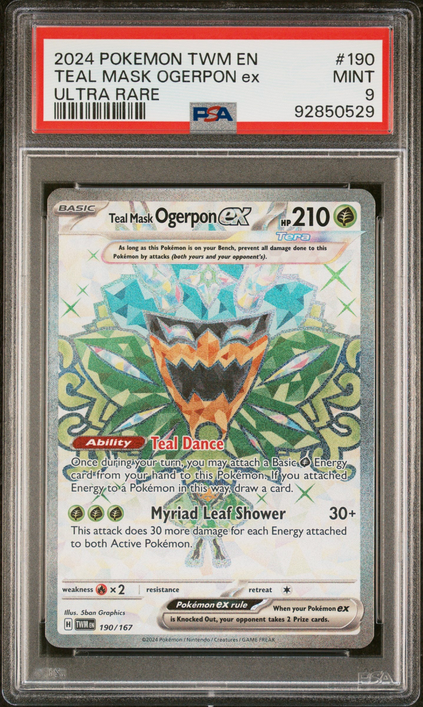 TEAL MASK OGERPON EX