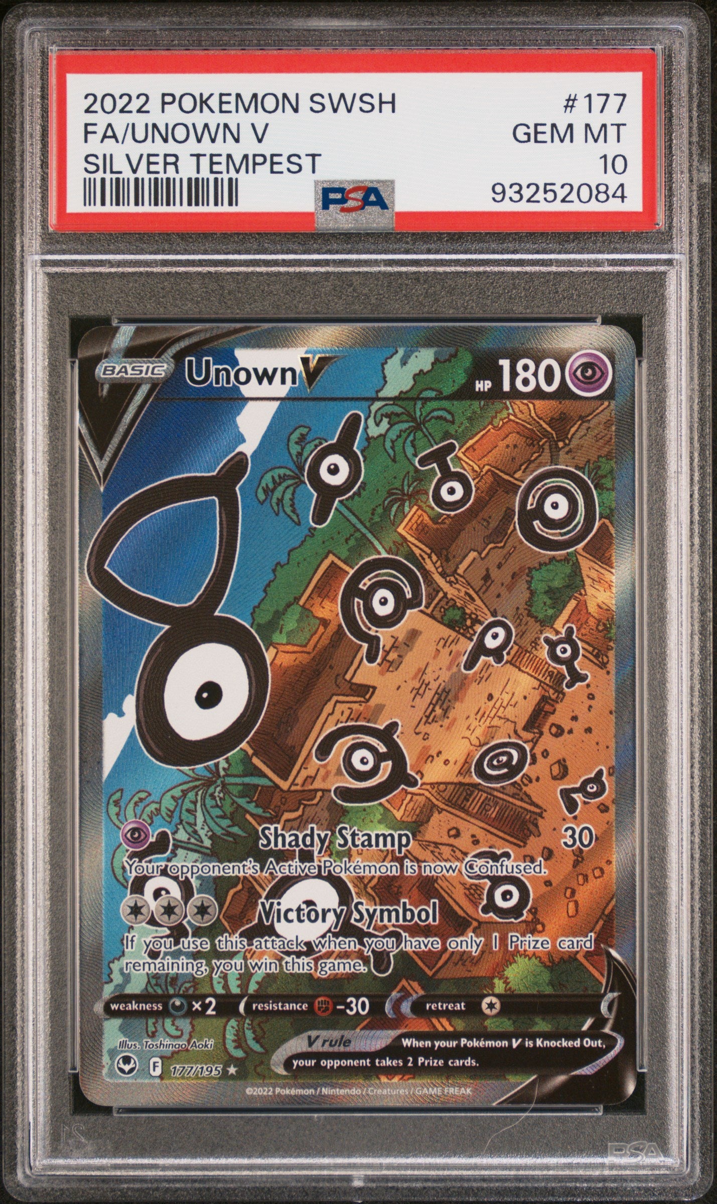 FA/UNOWN V