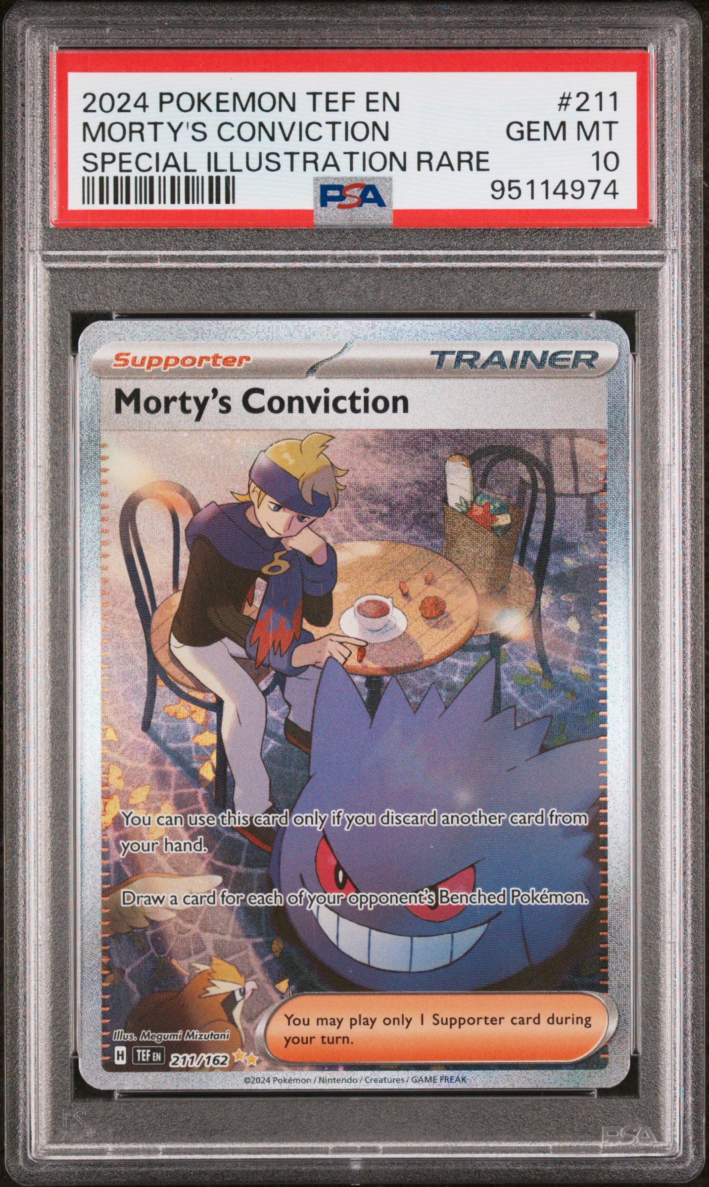 MORTY'S CONVICTION
