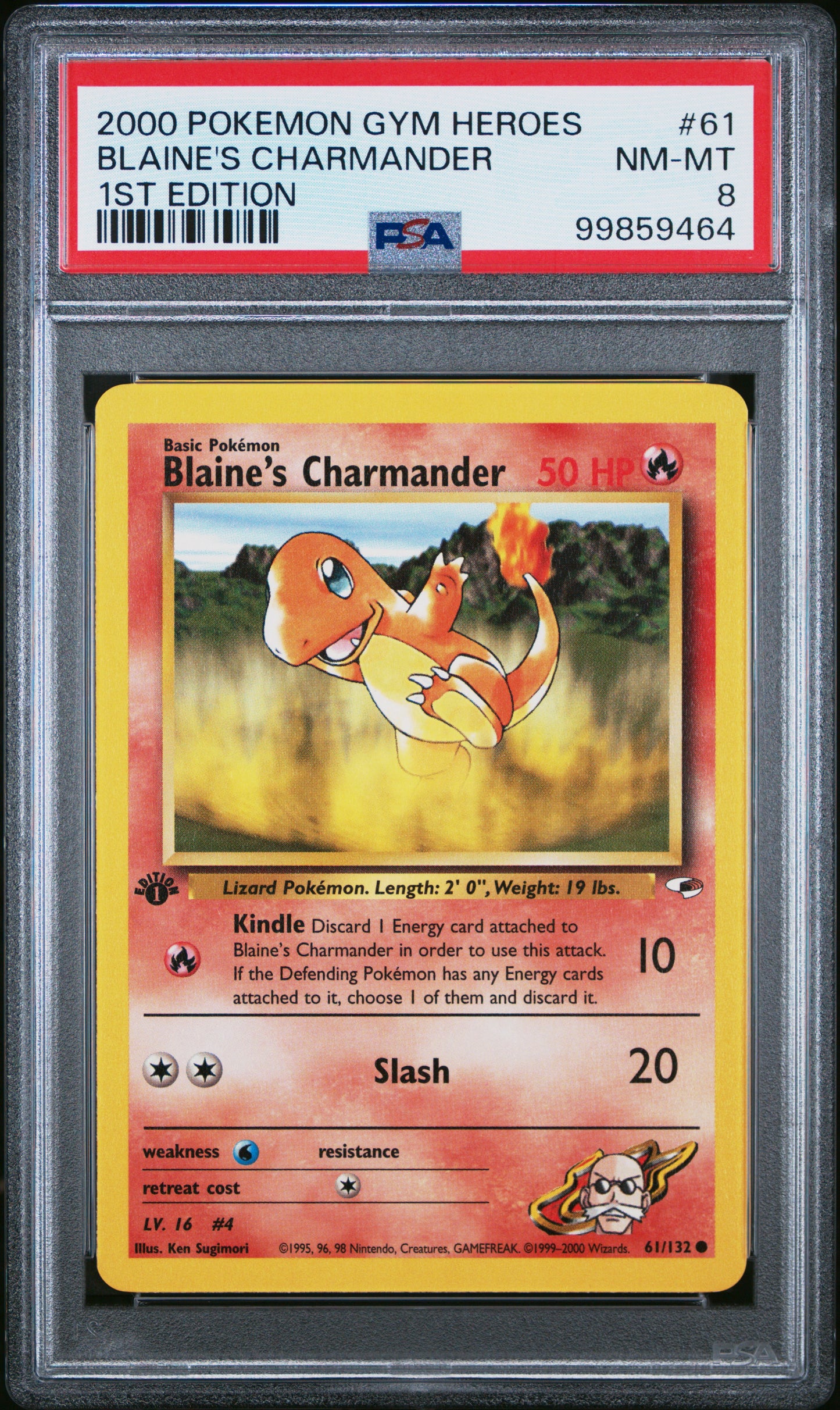 BLAINE'S CHARMANDER