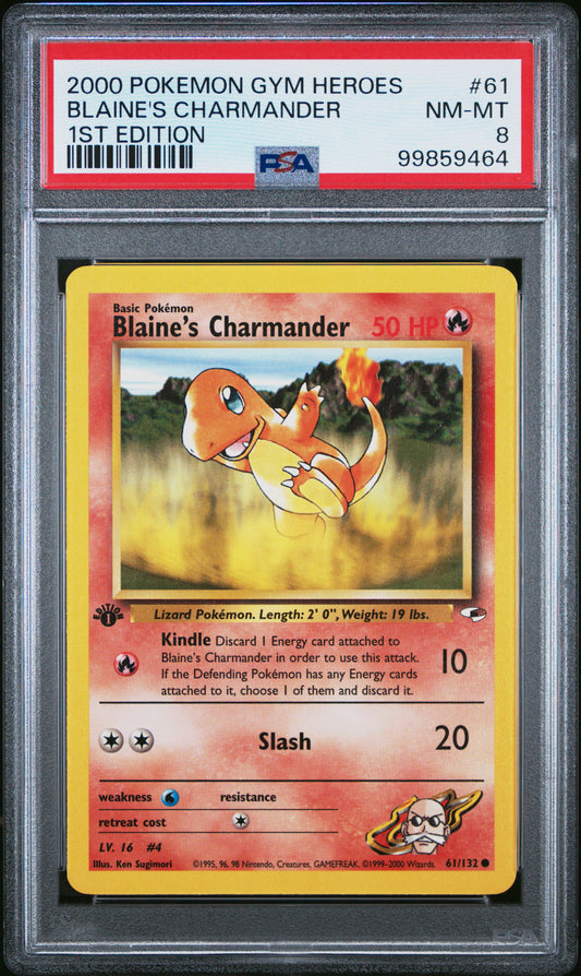 BLAINE'S CHARMANDER